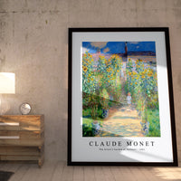 Claude Monet - The Artist's Garden at Vétheuil 1881