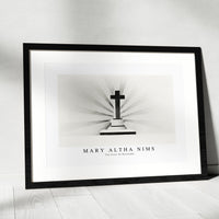 Mary Altha Nims - The Cross by Moonlight