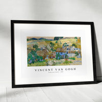 Vincent Van Gogh - Farms near Auvers 1890