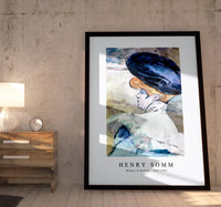 
              Henry Somm - Woman in profile 1890-1900
            