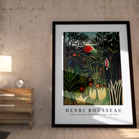 Henri Rousseau - Monkeys and Parrot in the Virgin Forest (Singes et perroquet dans la forêt vierge)1905-1906