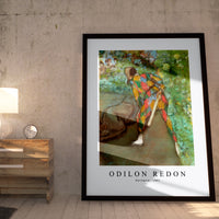 Odilon Redon - Harlequin 1885