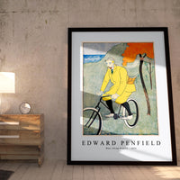 Edward Penfield - Man riding bicycle 1894