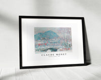 
              Claude Monet - Sandvika, Norway 1895
            