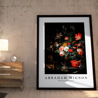 Abraham Mignon - The Overturned Bouquet