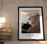 
              Claude Monet - Rocks at Belle-Isle, Port-Domois 1886
            