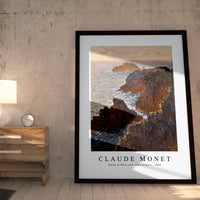 Claude Monet - Rocks at Belle-Isle, Port-Domois 1886