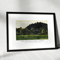 Sir Edward Burne Jones - Landscape - Study painting in high resolution by Sir Edward Burne–Jones (2)