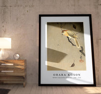 
              Ohara Koson - Buffalo wing shrike and spider (1900 - 1930) by Ohara Koson (1877-1945). (2)
            