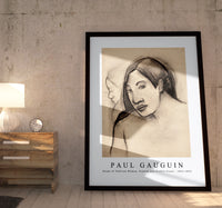 
              Paul Gauguin - Heads of Tahitian Women, Frontal and Profile Views 1891-1893
            