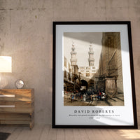 David Roberts - Minarets and grand entrance of the Metwaleys at Cairo-1796-1864