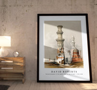 
              David Roberts - Ruined mosques in the desert west of the Citadel-1796-1864
            