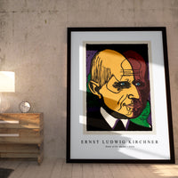 Ernst Ludwig Kirchner - Head of Dr. Bauer 1933