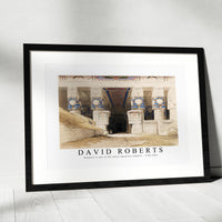 David roberts - Dendera is one of the latest Egyptian temples-1796-1864