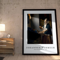 Johannes Vermeer - Woman Holding a Balance 1664
