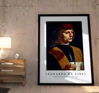 
              Leonardo Da Vinci - The Portrait of a Musician1483-1487
            