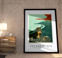 
              Edvard Munch - Woman’s Head against the Shore 1899
            