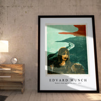 Edvard Munch - Woman’s Head against the Shore 1899