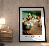 
              Edgar Degas - The Dance Class 1874
            