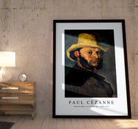 
              Paul Cezanne - Gustave Boyer in a Straw Hat 1870-1871
            