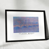 Claude Monet - Waterloo Bridge, Sunlight Effect 1903