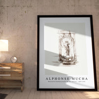 Alphonse Mucha - Decorative fountain project for the interior 1869-1939