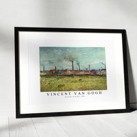 Vincent Van Gogh - Factories at Clichy 1887