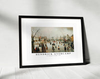 
              Hendrick Avercamp - Ice-skating in a Village 1610
            