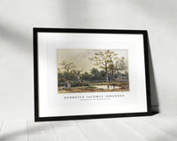 
              Georgius Jacobus Johannes - Landschap met twee sprokkelaarsters by
            