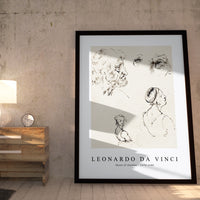Leonardo Da Vinci - Sheet of Studies 1470-1480