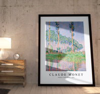 
              Claude Monet - Poplars, Pink Effect 1891
            