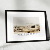 David Roberts - Grand approach to the Temple of Philae Nubia-1796-1864