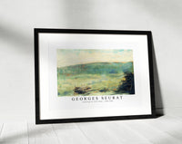 
              Georges Seurat - Landscape at Saint-Ouen 1886-1888
            