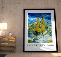 
              Vincent Van Gogh - The Poplars at Saint-Rémy 1889
            