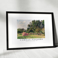 Camille Pissarro - Haystacks, Morning, Éragny 1899