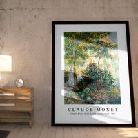 Claude Monet - Camille Monet in the Garden at Argenteuil 1876