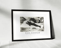 
              Paul gauguin - Lying Girl and Spirits of the Deceased 1893-1894
            