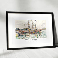 Paul Signac - Docks at Saint Malo (1927)