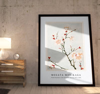 
              Megata Morikaga - Plum branches with blossoms during 1870–1880
            