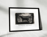 
              Georges Seurat - Foal, Le Poulain 1882-1883
            