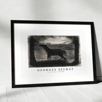 Georges Seurat - Foal, Le Poulain 1882-1883