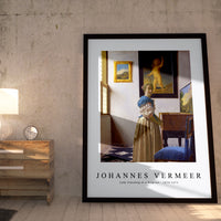 Johannes Vermeer - Lady Standing at a Virginal 1670-1672