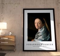 
              Johannes Vermeer - Study of a Young Woman  1665-1667
            