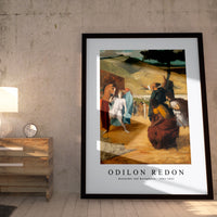 Odilon Redon - Alexander and Bucephalus 1861-1862