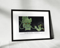 
              Kamisaka Sekka - Golden eyed monster from Momoyogusa–Flowers of a Hundred Generations (1909)
            