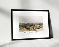 
              David Roberts - Looking west in Cairo-1796-1864
            