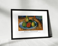 
              Paul Cezanne - Plate of Fruit on a Chair (Assiette de fruits sur une chaise) 1879-1880
            