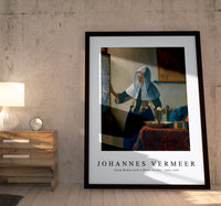 
              Johannes Vermeer - Young Woman with a Water Pitcher 1662-1665
            