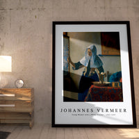 Johannes Vermeer - Young Woman with a Water Pitcher 1662-1665