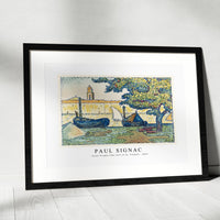 Paul Signac-Saint – Tropez (The Port of St. Tropez) (1894)